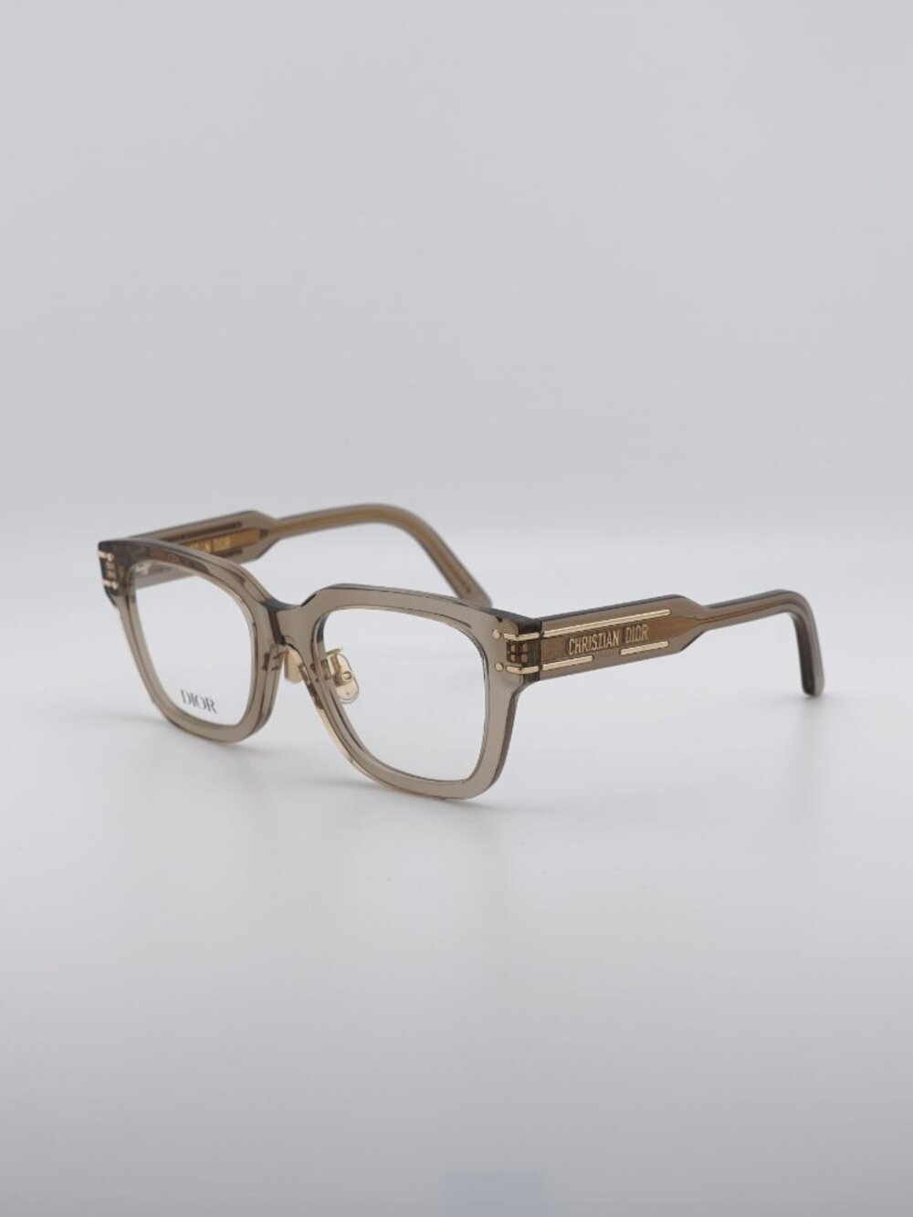 Dior DIORSIGNATUREO S5F 55BB Eyeglasses Beige 52mm Square Frame